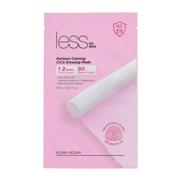 HOLIKA HOLIKA Less on Skin redness calming CICA mask 25 ml