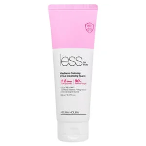 Less On Skin Redness calming CICA Cleansing Foam 150 ml