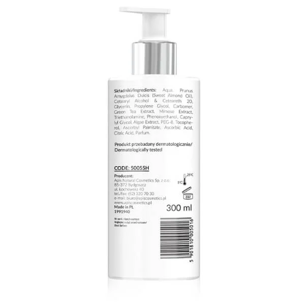 APIS ACNE-STOP Oczyszczające mleczko antybakteryjne 300ml - obrazek 2