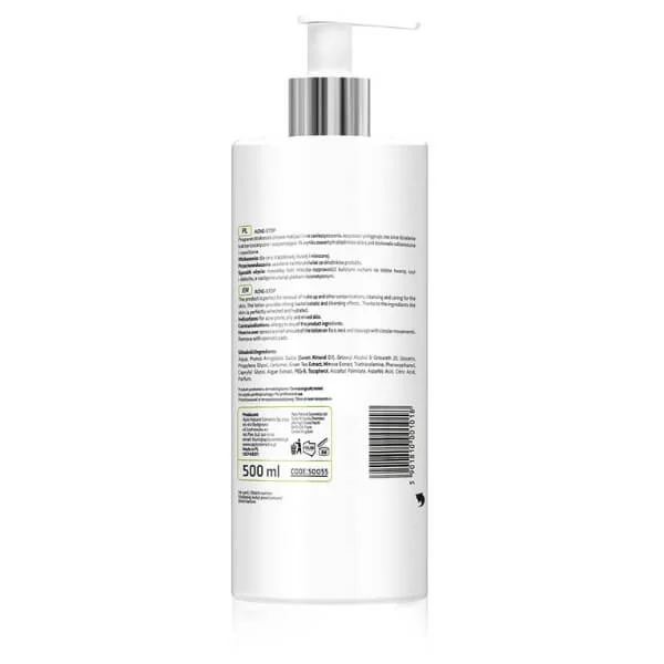 APIS ACNE-STOP Oczyszczające mleczko antybakteryjne 500 ml - obrazek 2