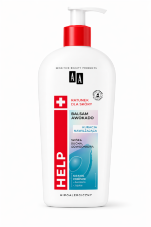 AA Help Natural balsam do ciała odżywienie dla skóry suchej Avocado 400 ml