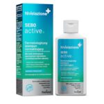 Nivelazione SEBO active. Dermatologiczny szampon normalizujący dla osób dotkniętych uporczywym łojotokiem i przetłuszczaniem włosów 100ml