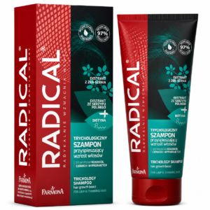 RADICAL Trychologiczny szampon przyspieszający wzrost włosów 200 ml